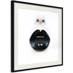 Arkiio Affisch Black Lipstick [Poster] 20x20 Poster